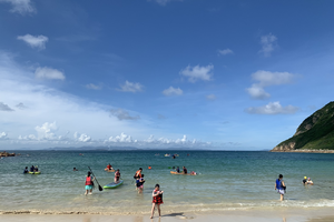 自驾【深度三门岛】浮潜+桨板+赶海+沙滩晚会，探秘防空洞2天