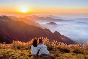 2025年11月21日-23日，网红打卡地，绝美武功山！江西武功山精华路线徒步穿越高铁3日游