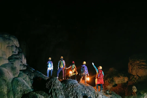 2026年03月19日-22日、23日，【广西首届山地徒步大会4/5天】徒步打卡剑龙山-浩坤湖-天坑地心-德天跨国瀑布