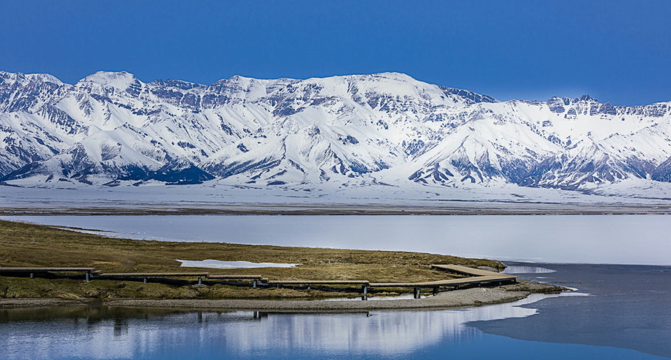 冬季的赛里木湖3