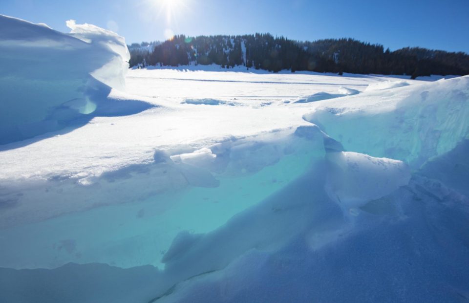 冬季的赛里木湖12