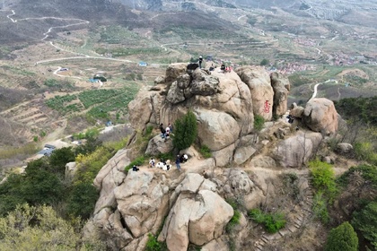 4月26日（周日）登北方小黄山-沂源毫山-神牛谷-穿越鲁中最大风车天路