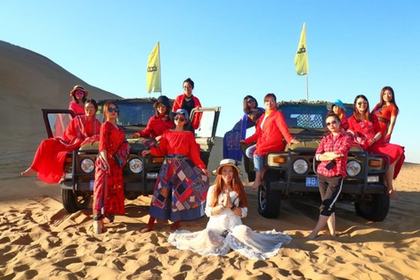 【库布齐沙漠自驾】5月1日-5日库布齐沙漠-黄河老牛湾，翻盘龙古道，黄河长城握手，深度沙漠初体验多彩之旅