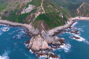 深圳最美海岸线东西冲穿越航拍