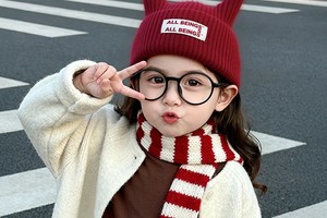 宝宝秋冬季针织帽