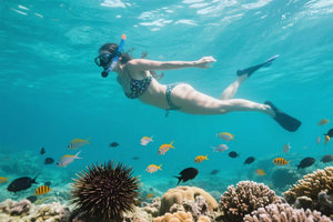 【悠游惠东3天】盐州岛赶海&观鸟+快艇登海螺湾玩桨板&浮潜+帆船出海+双月湾&海&海龟湾，尝海鲜大餐入住海景房（已成团）