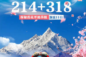 【滇藏桃花】丽江-梅里雪山-盐田-然乌湖-来古冰川-鲁朗-墨脱-波密-林芝桃花-索松村-巴松措-新措-拉萨11日游