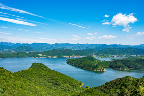 特价78｜金海湖•小众绝美徒步栈道の一半湖水一半山-俯瞰金海湖+赏绝美湖光山色