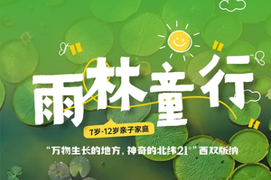 【雨林童行】西双版纳亲子营，5天连住五钻度假不换宿，超高性价比| 野象谷、植物园深度探索 | 基诺山雨林全体验 