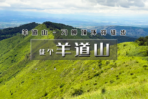周末1日｜羊道山｜穿梭于山野秘境间の羊道山-刁蝉顶环线徒步-12公里徒步<初级>