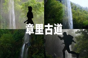 8/31日周一|【章里古道】解锁浙北绿野仙踪 悬泉飞瀑 郁葱竹林