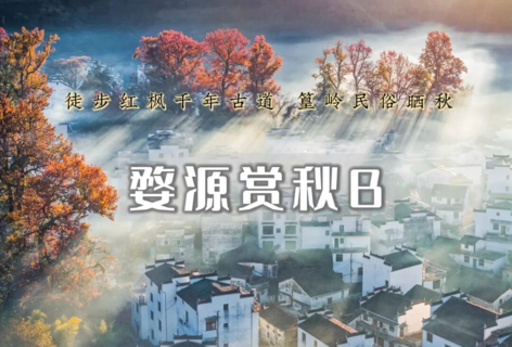 周末2日｜婺源赏秋B｜篁岭晒秋-石城晨雾-红枫古道-长溪赏枫-景德镇陶溪川（古道徒步）