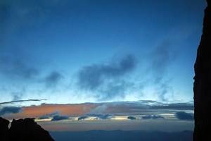 夏日东灵山露营   看星空日出云海