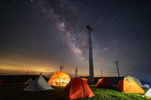 【露营季】5月30-31日，孤山露营！共赴星空盛宴！烧烤·篝火·蹦迪·啤酒·星空大片等你来