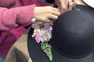 3月9日  女神节活动  才智女学浪漫手作——帽美人生沙龙邀请函