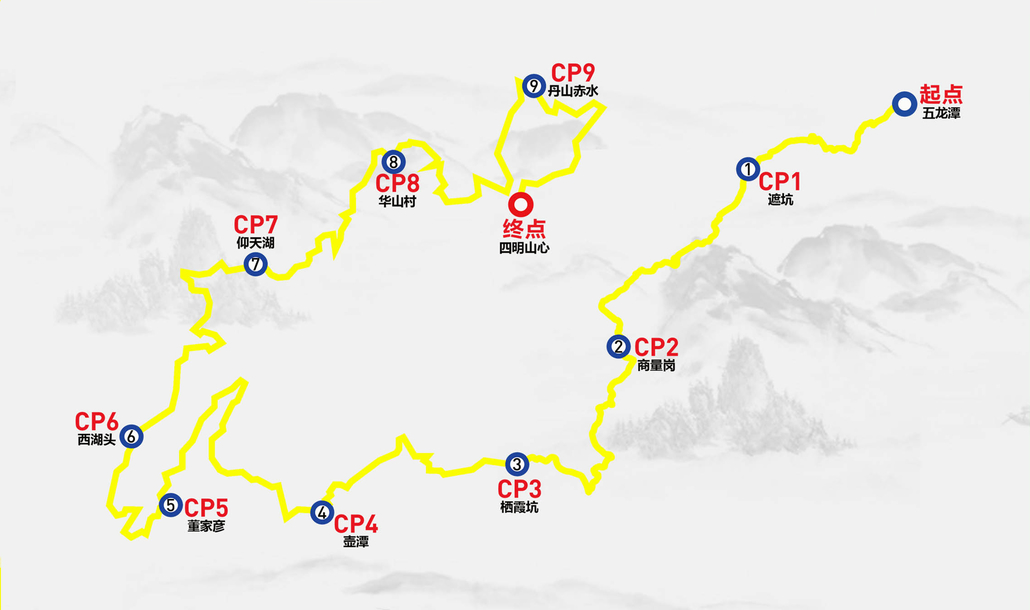 江南100km越野赛