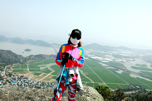 疫情过后第一爬：绿色长征第二站·徒步龙狮步道，打卡九江千亩七彩麦田观赏基地