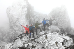 节后开走观雪景|2022年2月20日自驾徒步磨柱峰小环线