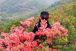 绿色长征三十站|2022年4月17日仇家-仙人桥脚-影潭山（杜鹃花海）-吊筋峧-白龙潭-百亩洋-仇家 环线