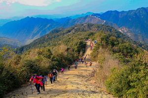 绿色长征四十二站|2023年12月24日徒步穿越兰丁-鹿颈峧-映天池-卧龙谷游步道 火爆报名中