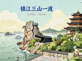 【清明●镇江三山一渡】4.4-6VIP豪华车：寻镇江精华“三山一渡”，漫游正当时!