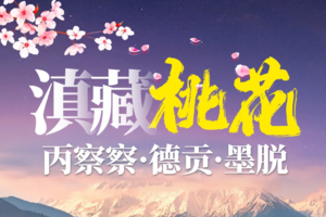 【已成3.25-4.2约伴儿】滇藏线9日（丽进林/萨出）6人小包团：穿越丙察察+德贡公路+秘境墨脱+林芝桃花