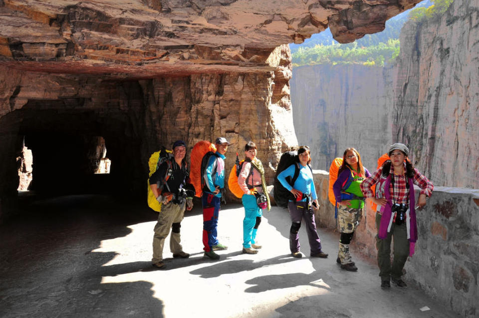 万仙山【郭亮】挂壁公路 (21)