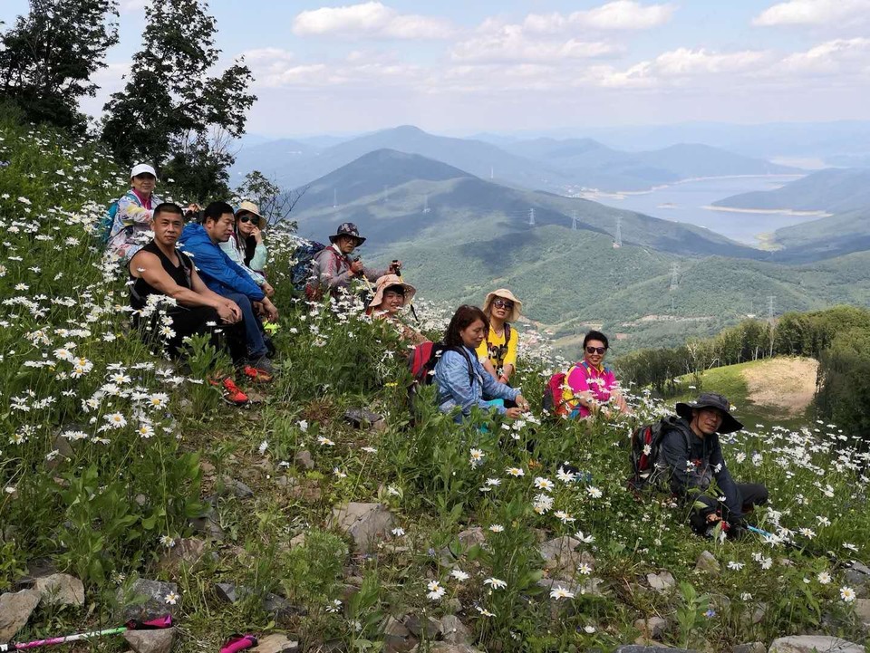 大青山穿越赏野百合