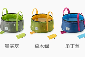 (1980积分兑换)挪客旅行折叠水盆