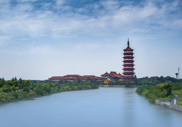 arvinjlu 在扬州, 有个邮票上的风景,叫文峰塔 @中立堂 在扬州, 有个