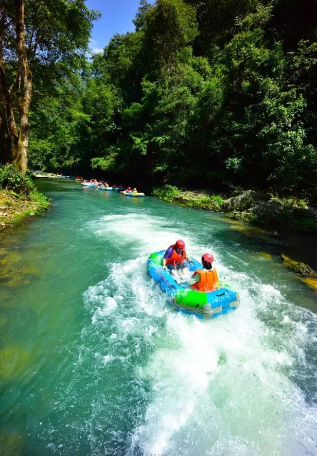 暑期每天发团【激情双漂∣冰爽一"夏"】浏阳大围山峡谷漂流,特别赠送