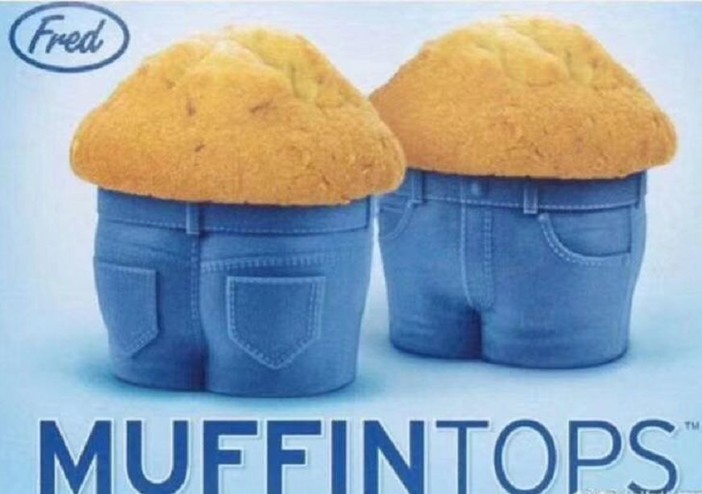 a muffin top图片