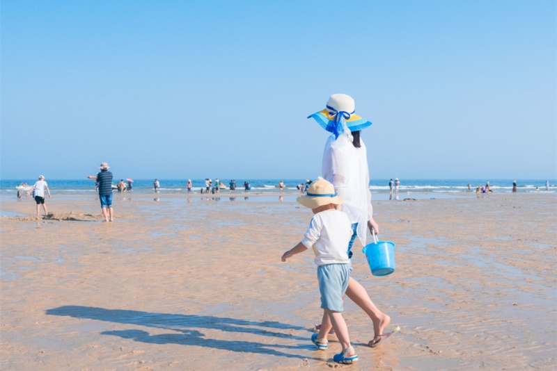 涠洲岛海滩自由