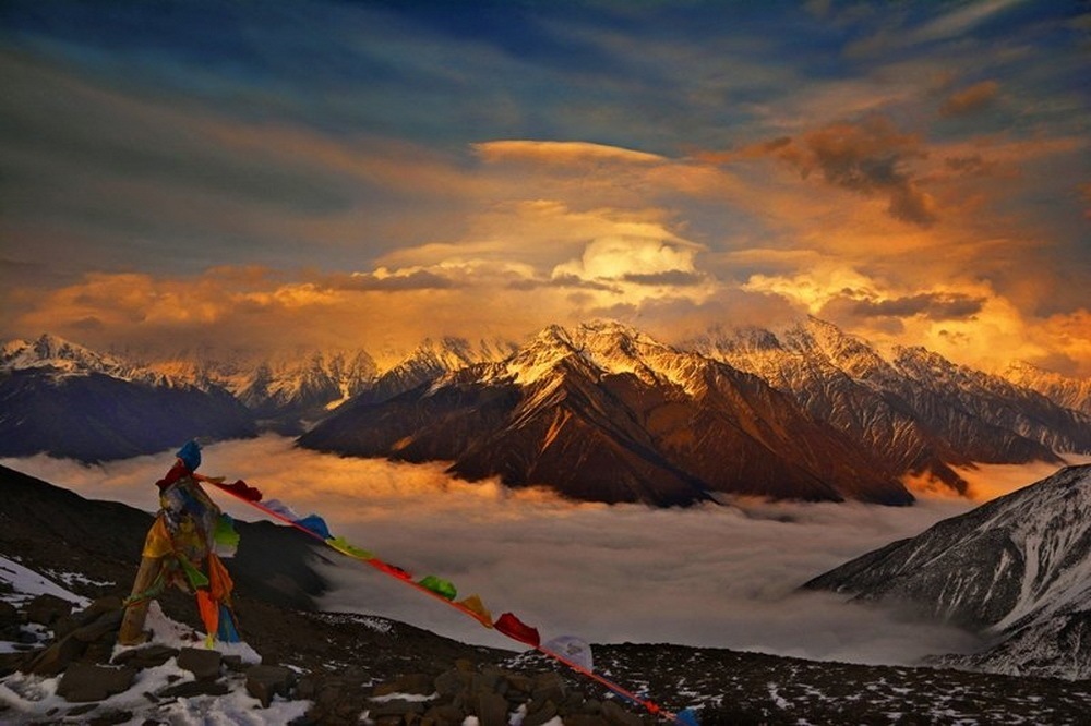 【行摄贡嘎】贡嘎山西南坡徒步 冷嘎措摄影6日