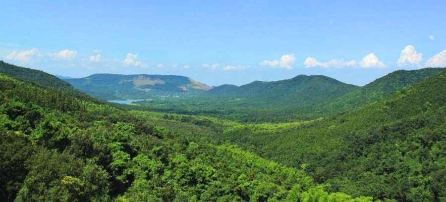 徒步最美句容瓦屋山—丫髻山,打卡溧阳网红一号公路,山水和鸣,诗意