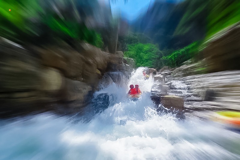 5日游 十渡乐谷银滩高山峡谷漂流 十渡玻璃栈道-打印行程
