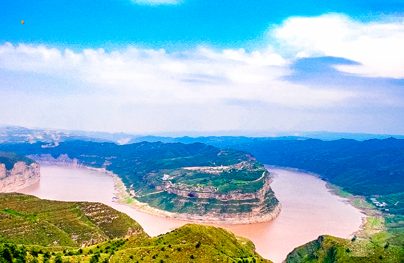 黄河最佳观景点图片