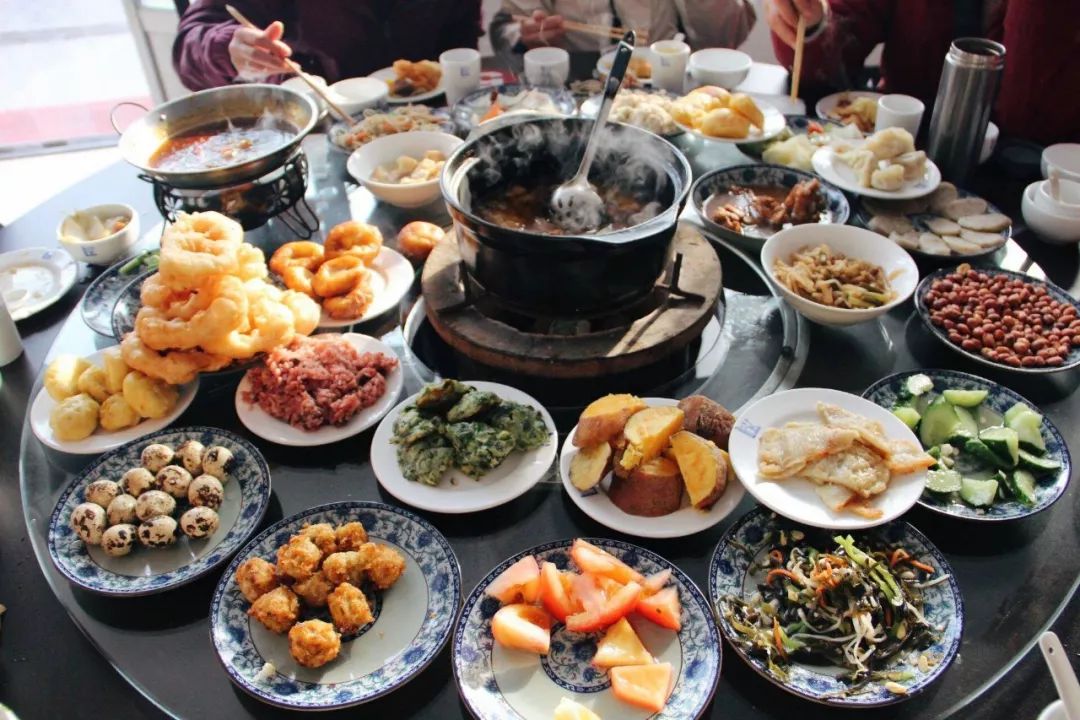 罗泉古镇豆腐宴图片