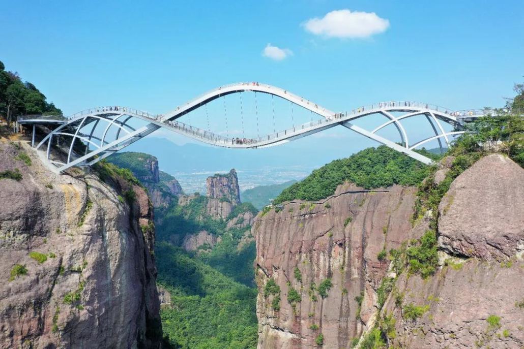 溫州神仙居,網紅如意橋,麗水街,楠溪江竹筏漂流,長嶼硐天,七彩小箬村