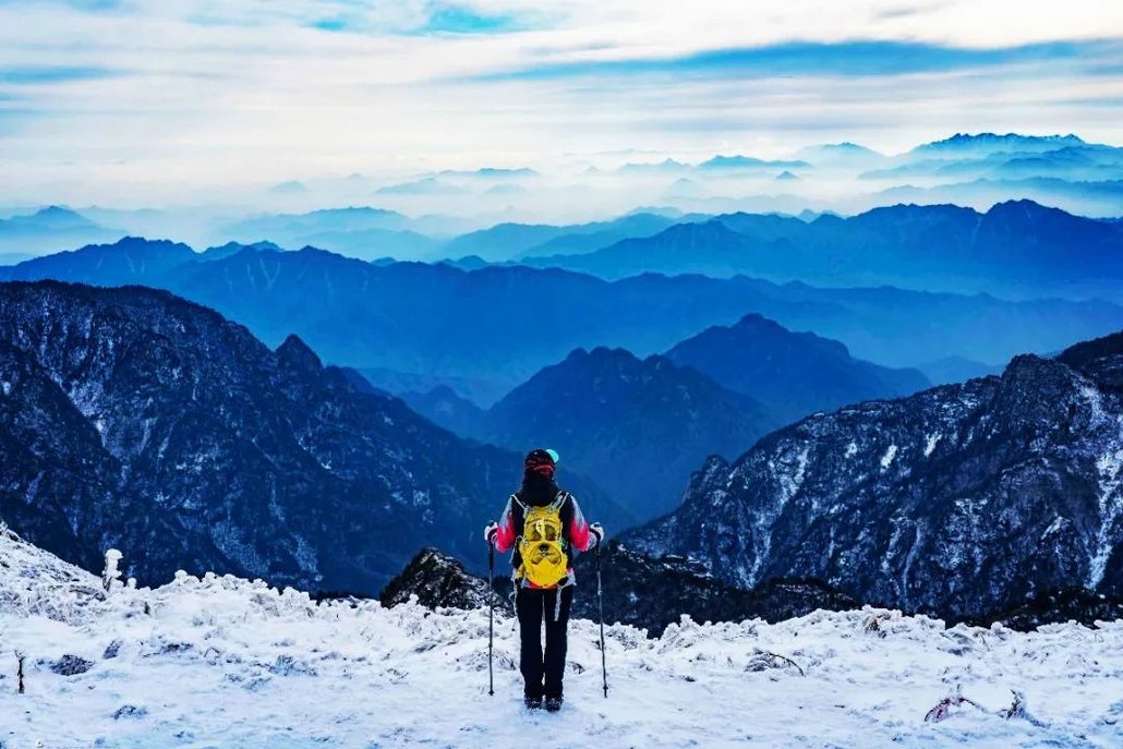 【勇者无畏户外丨徒步】2月26日 大美光头山 徒步圣地,蛤蟆沟穿分水岭