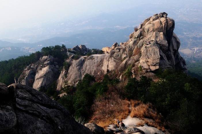 【北斗星-户外小考】11月24号 黄陂大顶山攀石穿越 武汉周边最经典的