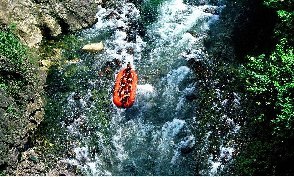 【最刺激】咸宁盘龙溪漂流成人票预定