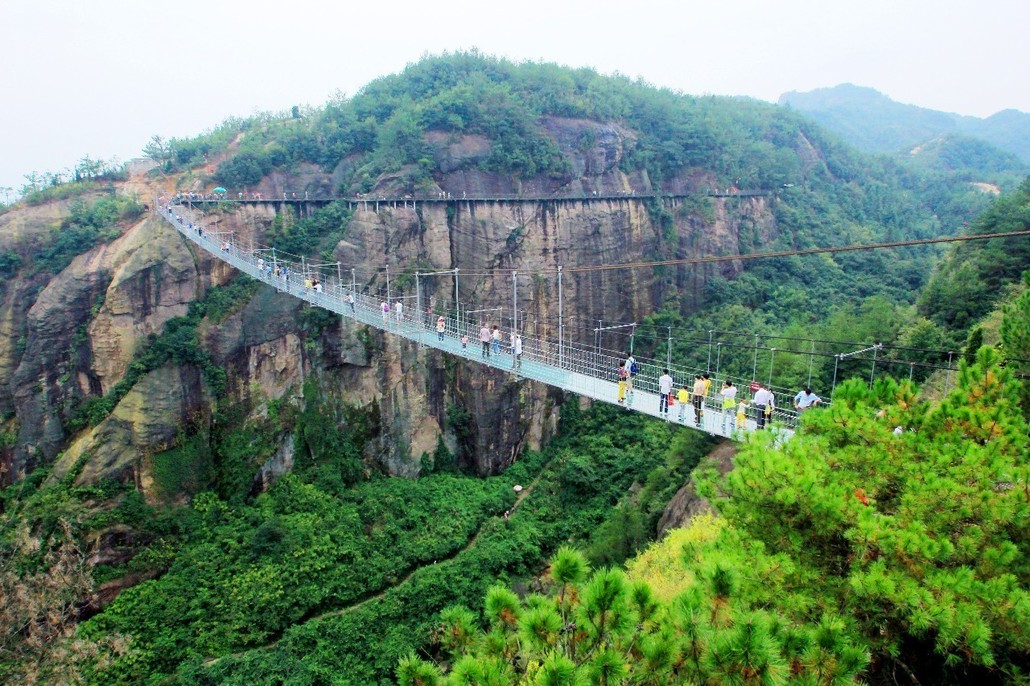 【户外体验】10月24日-25日石牛寨攀岩挑战飞拉达,玻璃桥栈道,网红桥