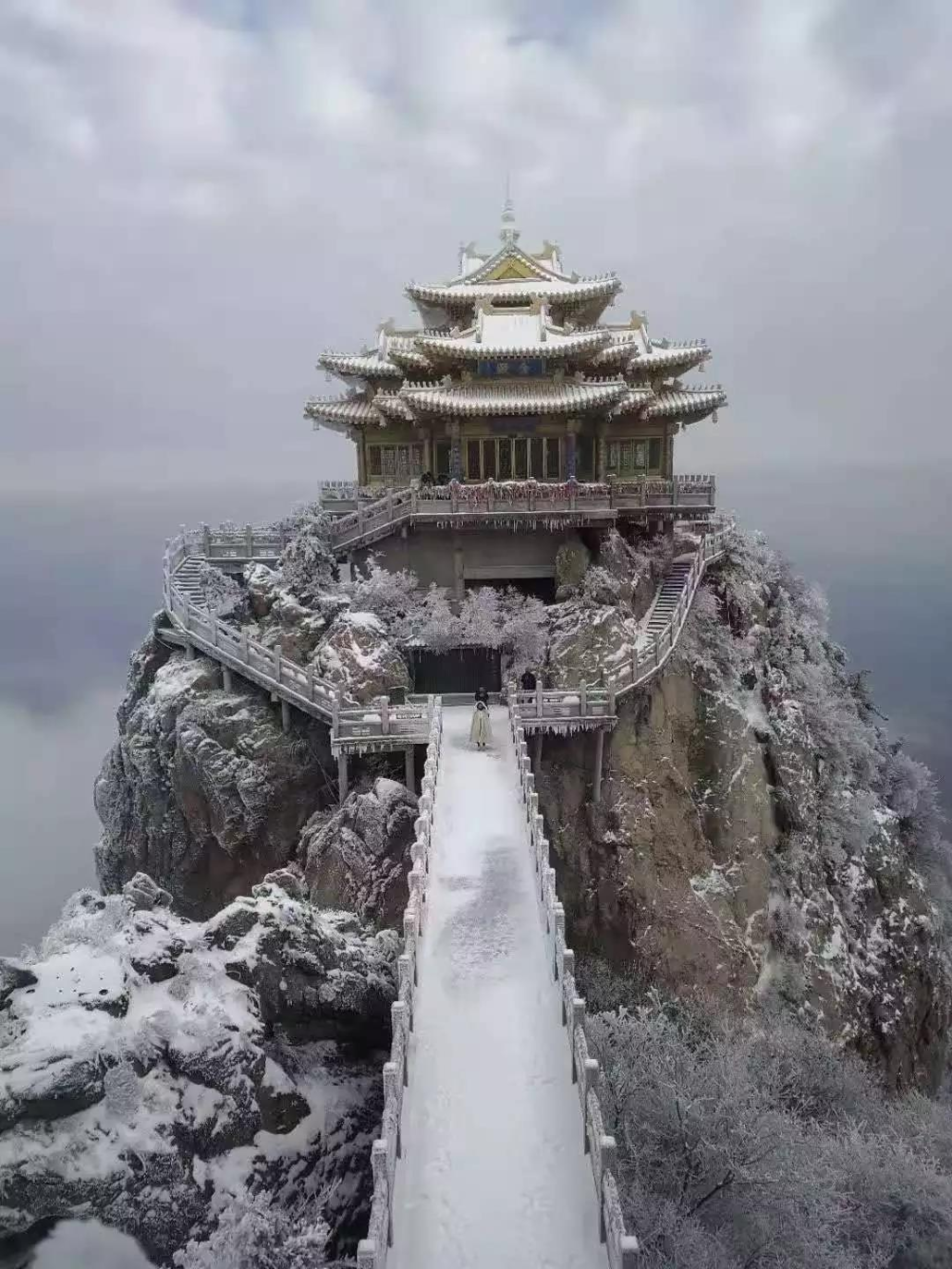 【元旦老君山】12月31日晚-元月3日登老君山金顶-观十里画廊雾凇雪景
