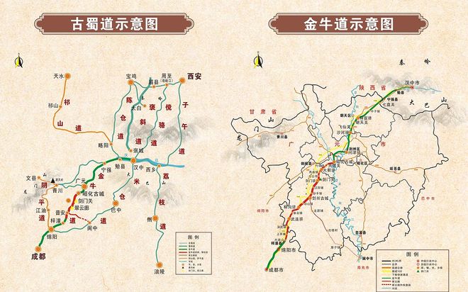 古道示意图