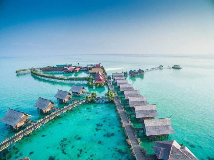 2017暑期【仙本那—入住海岛度假村升级版】绝美海上仙境,人间天堂