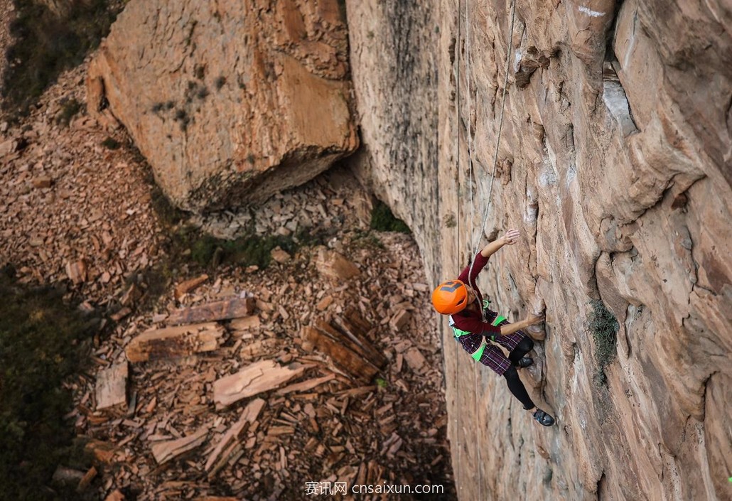"垂直极限" ——2018中国攀岩自然岩壁系列赛(中太行山长治黎城站)