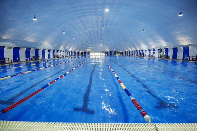 贺龙体育中心恒温游泳馆助你赛后恢复