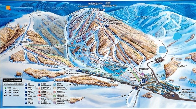 崇礼滑雪崇礼滑雪银河太舞云顶富龙万龙の崇礼热门雪场世界滑雪胜地