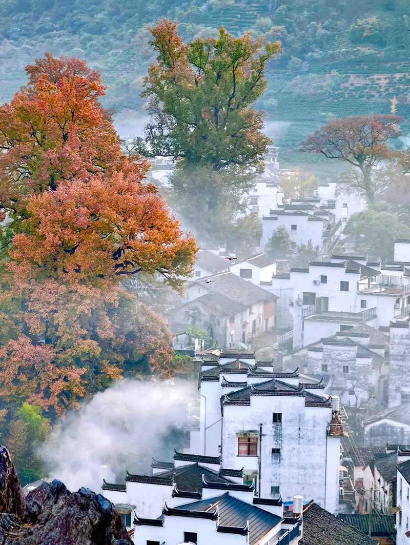 石城晨雾